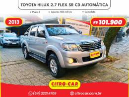 TOYOTA - HILUX - 2012/2013 - Prata - R$ 101.900,00