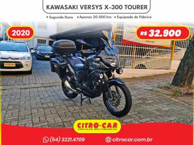 KAWASAKI - VERSYS 300X TOURER - 2020/2020 - Cinza - R$ 32.900,00