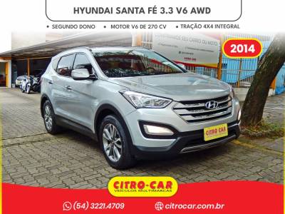HYUNDAI - SANTA FÉ - 2013/2014 - Prata - R$ 93.900,00