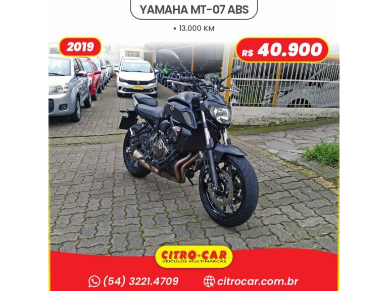 YAMAHA - MT - 2018/2019 - Preta - R$ 40.900,00