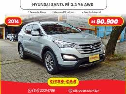 HYUNDAI - SANTA FÉ - 2013/2014 - Prata - R$ 90.900,00