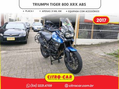 TRIUMPH - TIGER 800 - 2017/2017 - Azul - R$ 47.900,00