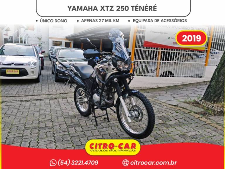 YAMAHA - XTZ 250 - 2018/2019 - Marrom - R$ 26.900,00