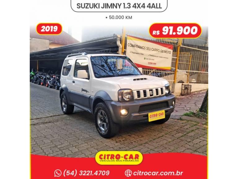 SUZUKI - JIMNY - 2018/2019 - Branca - R$ 91.900,00