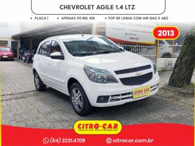 CHEVROLET - AGILE - 2013/2013 - Branca - R$ 36.800,00