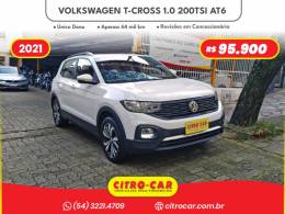 VOLKSWAGEN - T-CROSS - 2021/2021 - Branca - R$ 95.900,00
