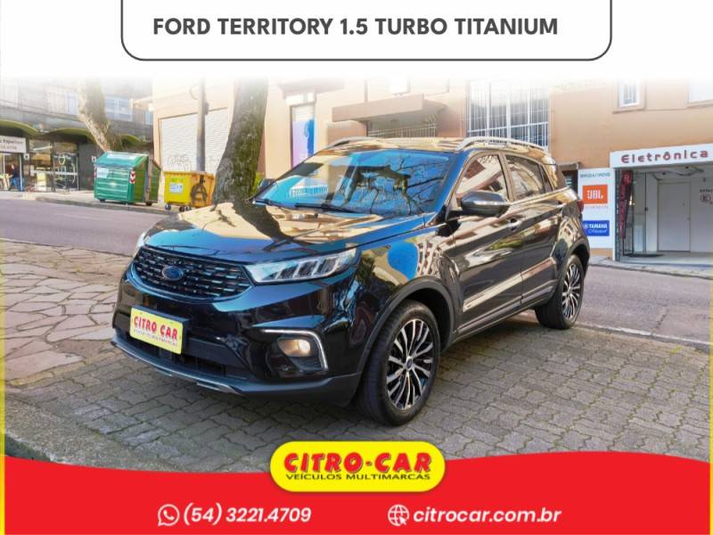 FORD - TERRITORY - 2020/2021 - Preta - R$ 124.900,00