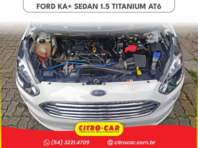 FORD - KA + - 2018/2019 - Branca - R$ 63.900,00