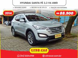 HYUNDAI - SANTA FÉ - 2013/2014 - Prata - R$ 88.900,00