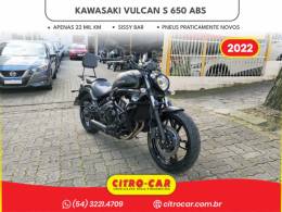 KAWASAKI - VULCAN S 650 - 2022/2022 - Preta - R$ 40.900,00
